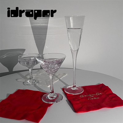 Szövet karácsonyi koktél szalvéták